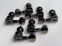 Jackson Guitar Tuners Black Nickel Set 3L+3R